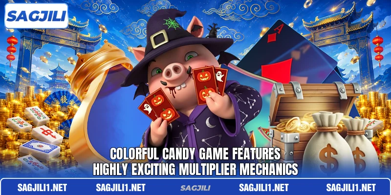 Colorful candy game features highly exciting multiplier mechanics Colorful candy game features highly exciting multiplier mechanics