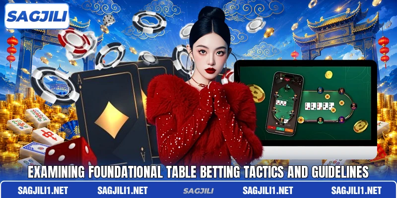 Examining foundational table betting tactics and guidelines Examining foundational table betting tactics and guidelines