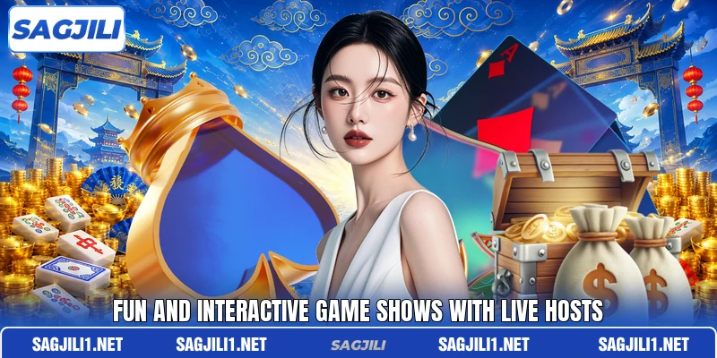Fun and interactive game shows with live hosts Fun and interactive game shows with live hosts