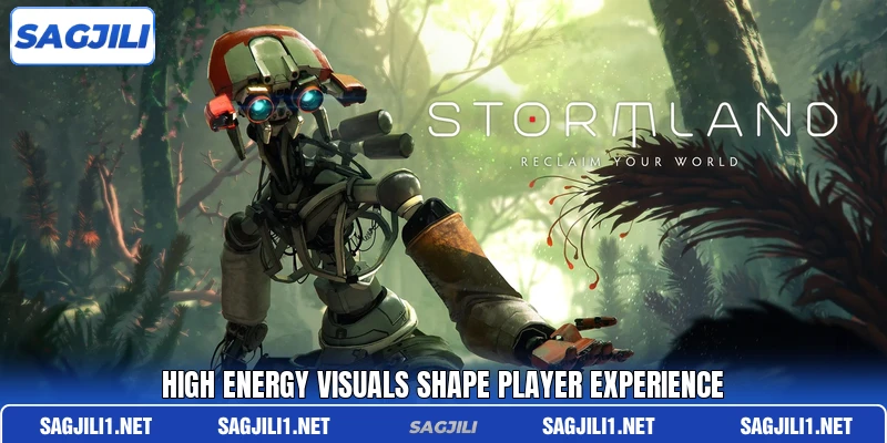 High energy visuals shape player experience High energy visuals shape player experience