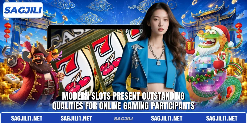 Modern slots present outstanding qualities for online gaming participants Modern slots present outstanding qualities for online gaming participants
