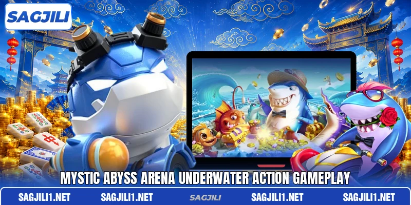 Mystic Abyss Arena underwater action gameplay Mystic Abyss Arena underwater action gameplay