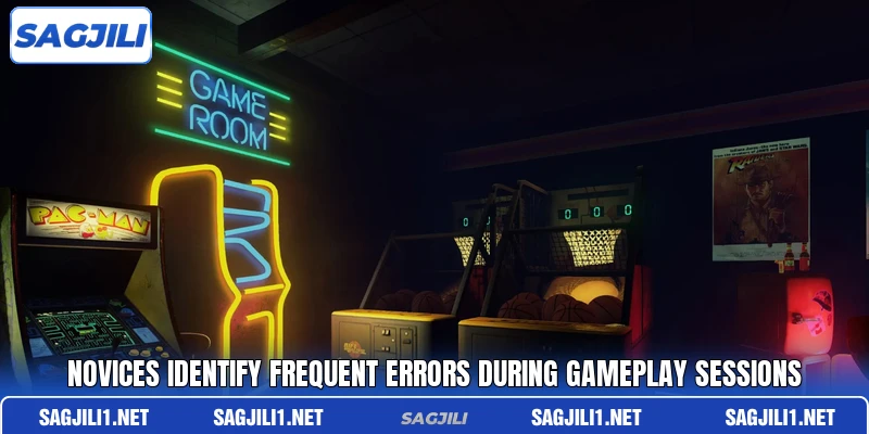 Novices identify frequent errors during gameplay sessions Novices identify frequent errors during gameplay sessions