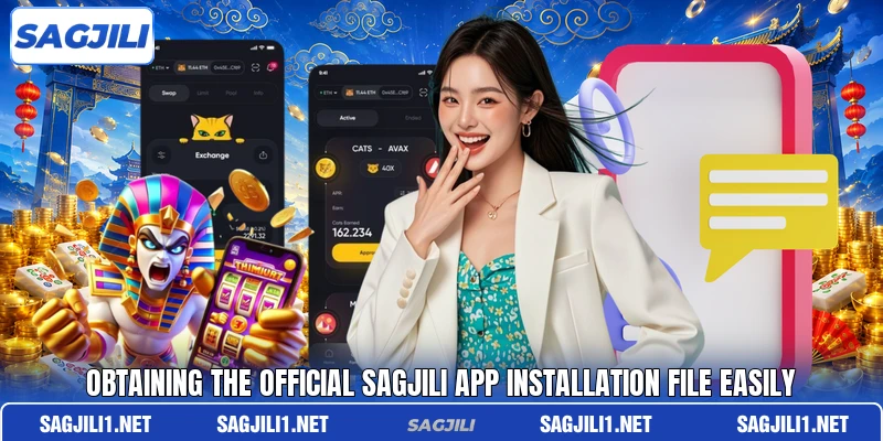 Obtaining the official sagjili App installation file easily Obtaining the official sagjili App installation file easily