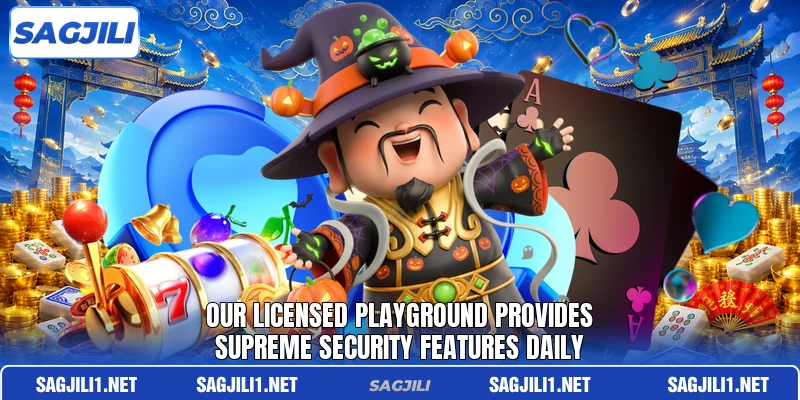 Our licensed playground provides supreme security features daily Our licensed playground provides supreme security features daily