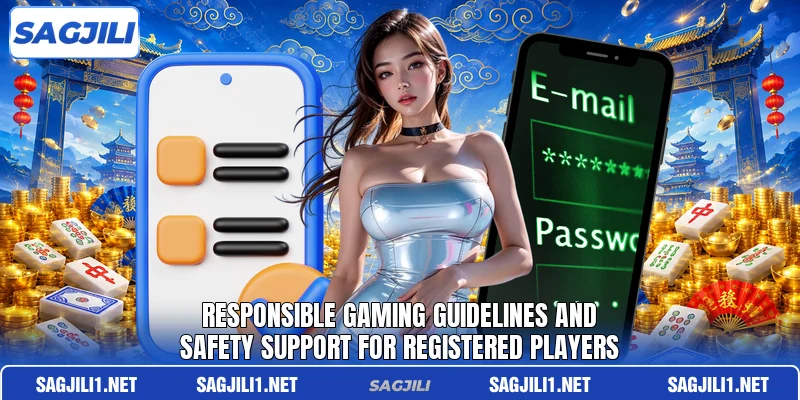 Responsible gaming guidelines and safety support for registered players Responsible gaming guidelines and safety support for registered players