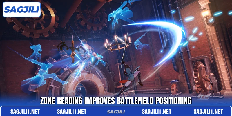 Zone reading improves battlefield positioning Zone reading improves battlefield positioning